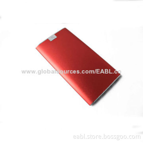 Mobile Power Supplies, 5,000mAh/A Grade Li-polymer Battery, OEM/ODM, LED Indicator